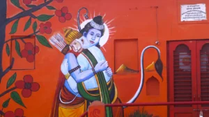 Image showing the essence of city of ayodhya uttar pradesh in 2024