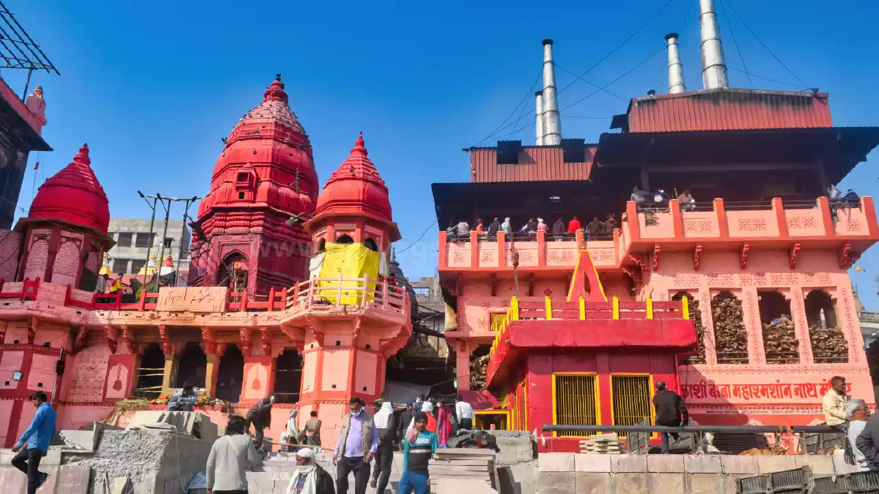 Manikarnika Ghat at Varanasi