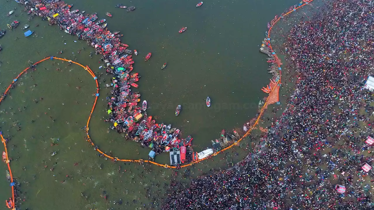 Triveni Sangam Point in Prayagraj