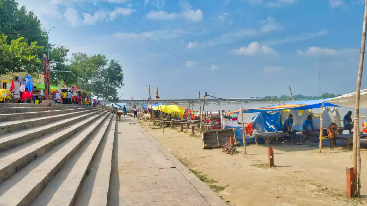 Saryu Ghat at Ayodhya