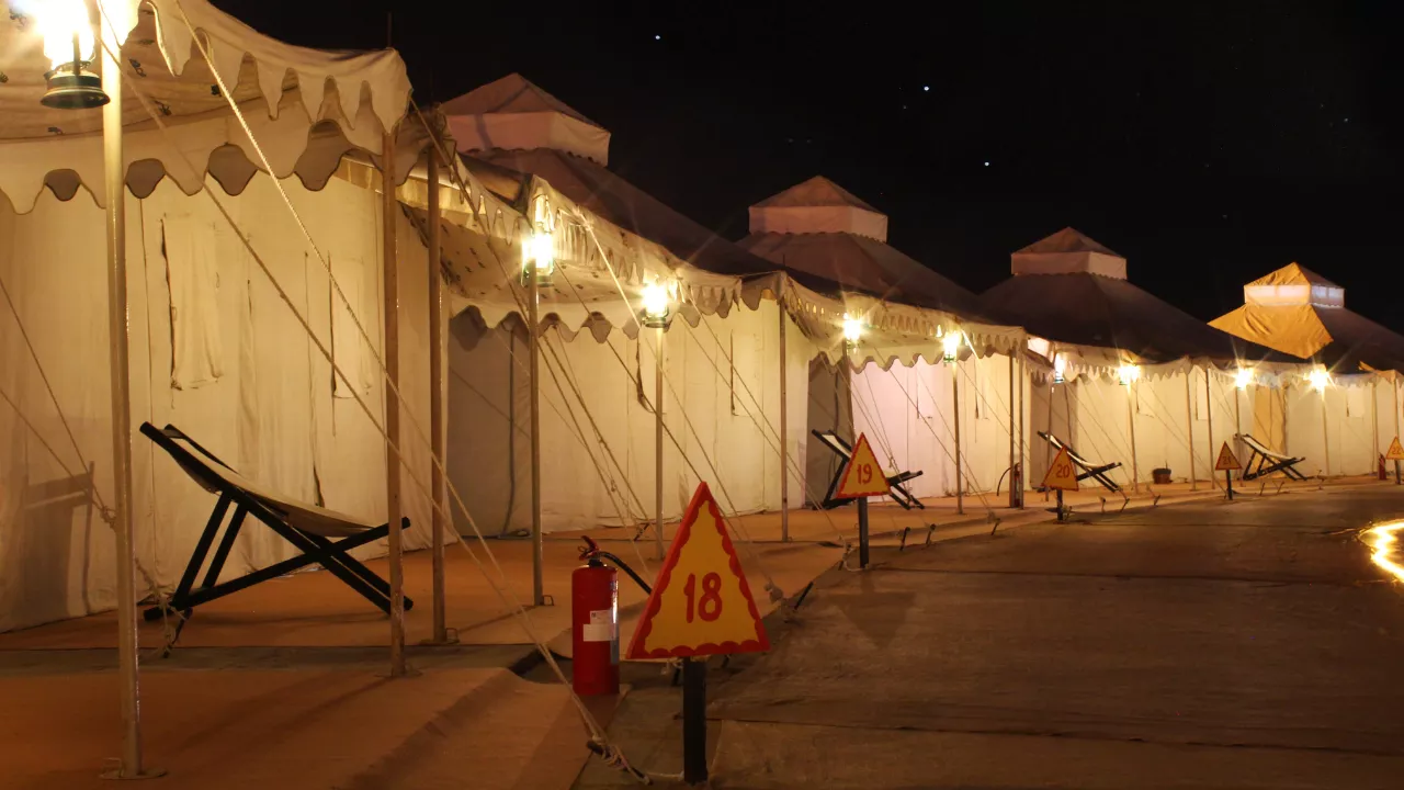 Image of tent city- Rann Utsav Packing List