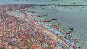 Image of sangam in prayagraj: Prayagraj DMC services travel agents