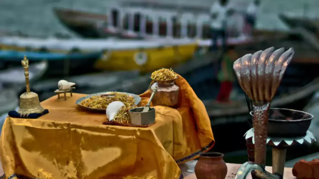 Ganga Pooja and Arghyam